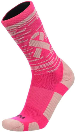 Fastline Aware Crew Sock - Pink Ribbon (FLNAWR)