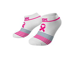 SocksRock Exclusive - Argo Pink Ribbon Ankle Socks